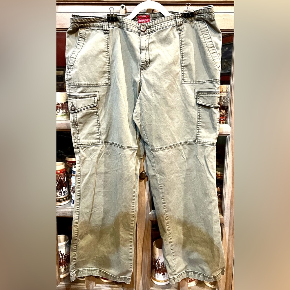 PLUS Merona Olive Green Cargo Pants